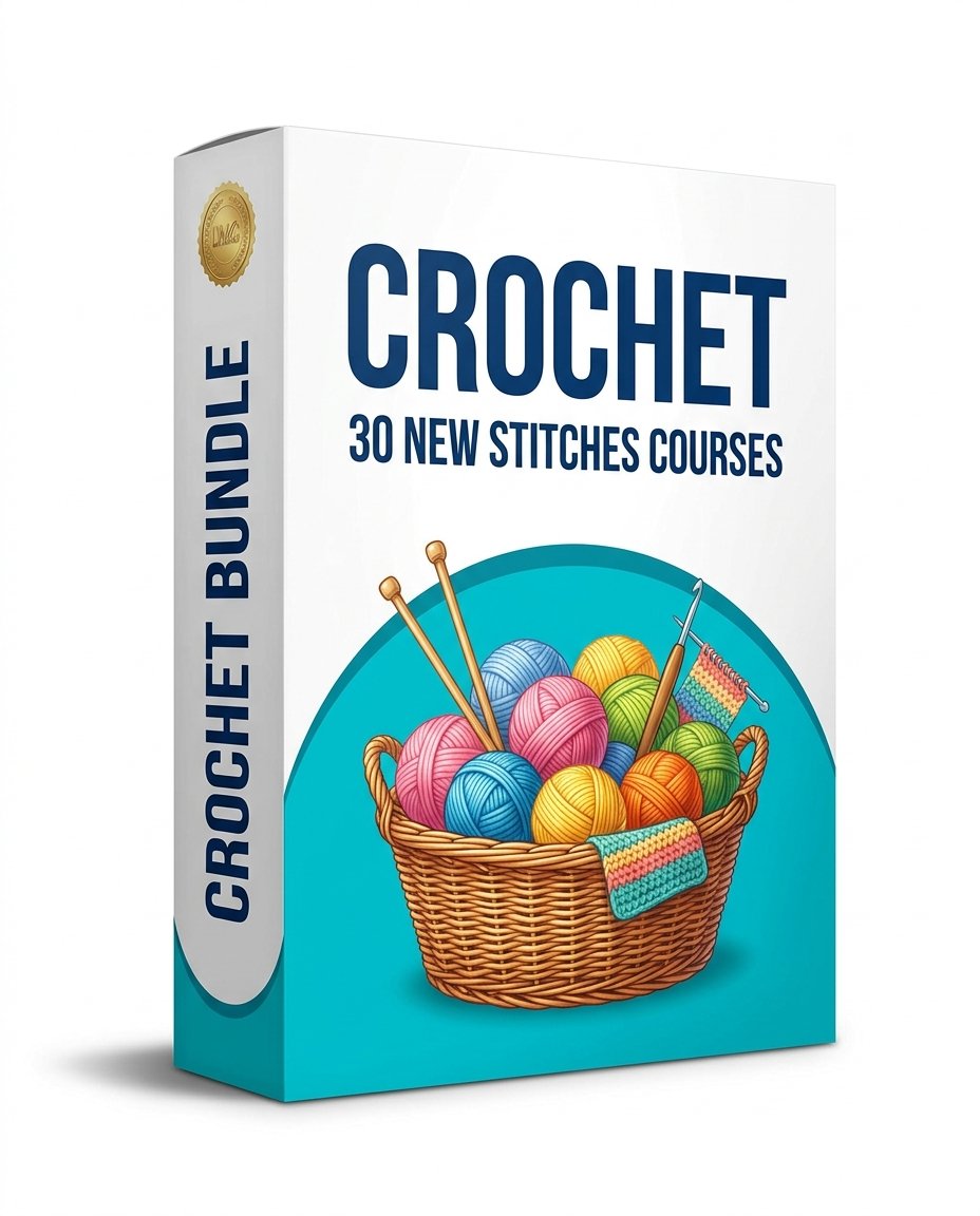 Crochet 30 New Stitches Course! bonus