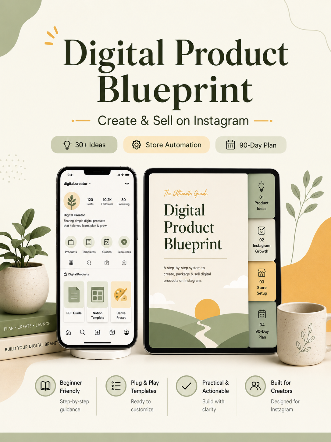 Digital Product Blueprint — create and sell digital products on Instagram